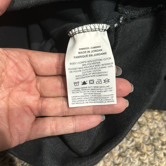 Nike men’s crew sweatshirt charcoal/black small - Picture 5 of 5